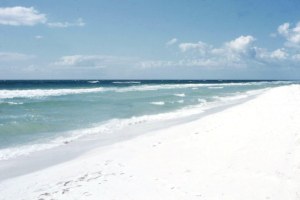 Pensacola_Beach_1957_White_Sand